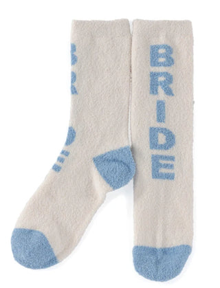 Fuzzy Bride Socks