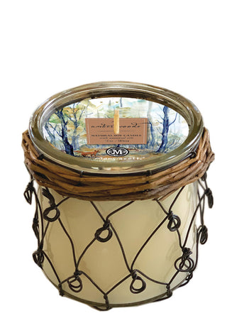 Amber Woods Farmhouse Soy Candle