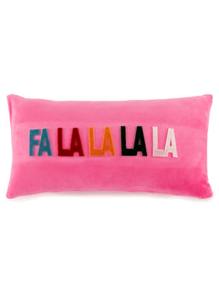 Pink Fa La La La Pillow