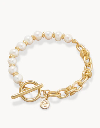 Hourglass pearl bracelet
