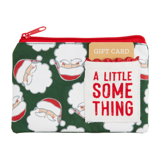 Santa Light Up Xmas GiftCard Pouch