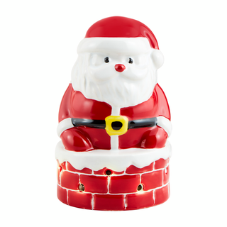 Santa Chimney Light Up Sitter