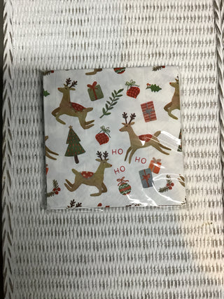 Reindeer Cocktail Napkins