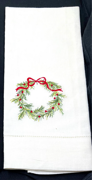 Wreath Towel