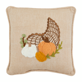 Mudpie Cornucopia Pillow