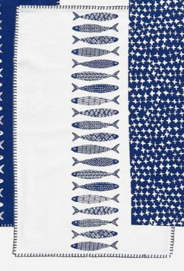 Fish Dish Towels 4 Designs