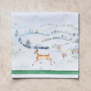 Kitchen Towel -Snowy World