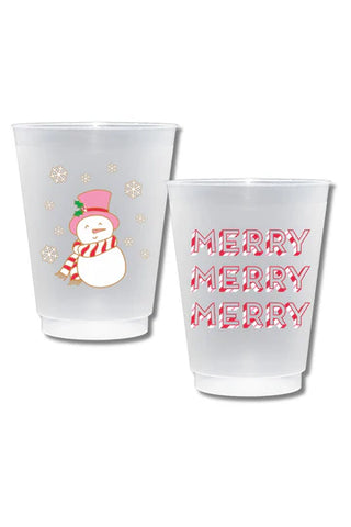 Merry Snowman Cup