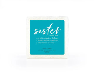 SISTER Square Shower Sponge - (Seaside)