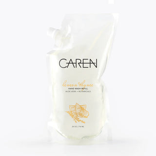 Caren Hand Wash - Lemon Thyme 22 oz Refillable Pouch