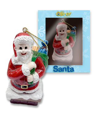 Santa Ornament