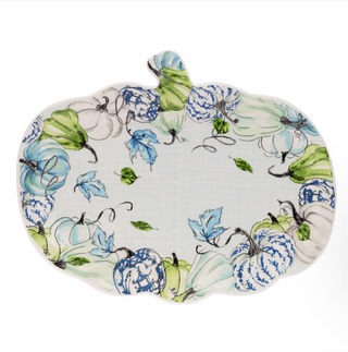 Chinoiserie Pumpkin Plate