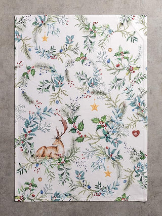 Maison d' Hermine Kitchen Towel With Holly