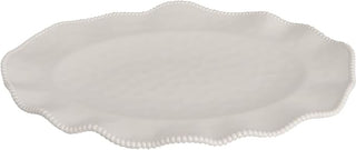 Pearlette Cream Oval Platter