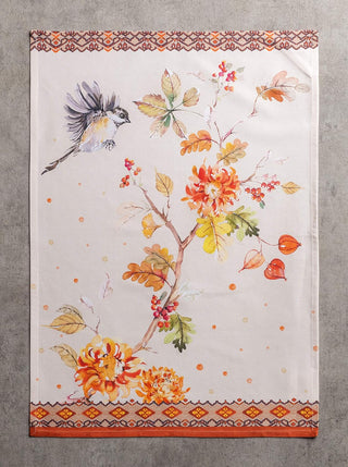 Kelim Prairie Kitchen Towel With Bird