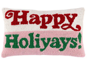 Happy Holidays Pillow