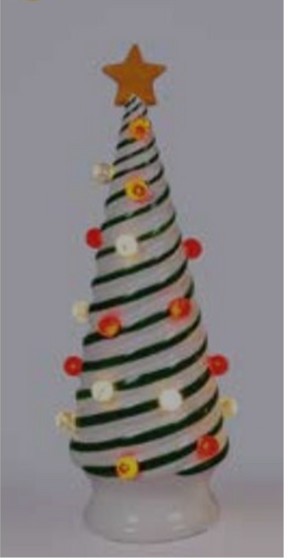 Large Stripe Ceramic Tree