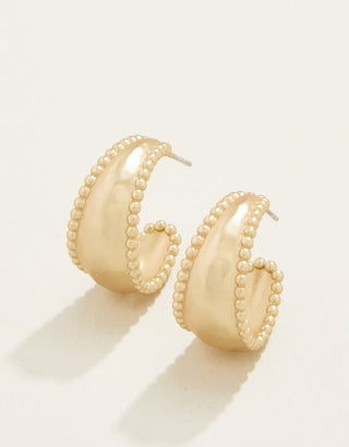 Milly Hoop Earrings Gold