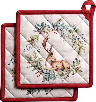 Holly Time Pot Holder