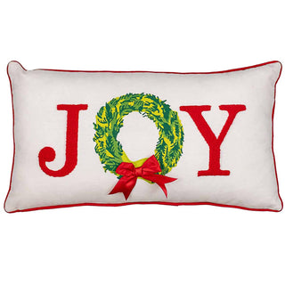 Joy Wreath Pillow