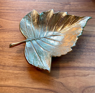 Lg Autumn Leaf Tray