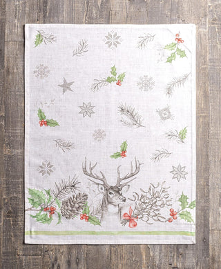 Christmas Dew Deer Towel