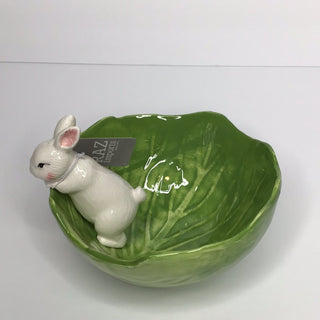 6” Cabbage Bunny Bowl