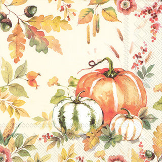 Lunch Napkin Pumpkin Love