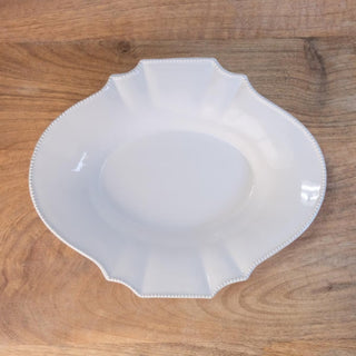 La Dolce Oval Serving Bowl White 9”