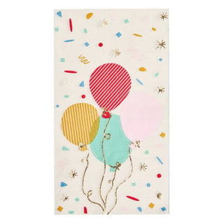 Let’s Celebrate Balloons Guest Napkins