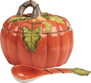 Harvest Morning Pumpkin Tureen w/ Ladle