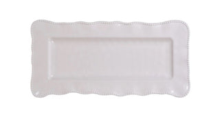 Pearlette Cream Rectangle Platter