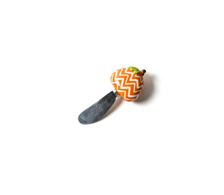 HAPPY EVERYTHING EMBELLISHMENT CHEVRON PUMPKIN APPETIZER SPREADER