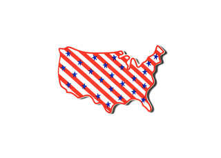 USA Stripes and Stars Mini Attachment