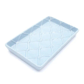 Guest Towel Tray - Light Blue