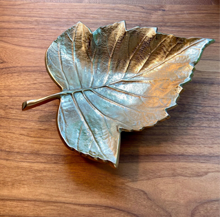 Sm Autumn Leaf Tray