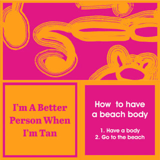 Beach Beach Body Napkins