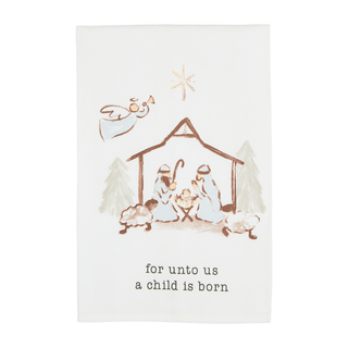 For Nativity Cotton Towel