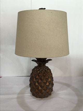 Brown Pineapple Lamp