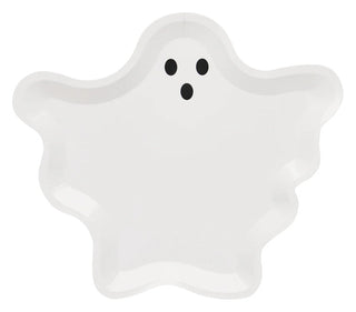 Ghost Die Cut Salad Plate Boo Treats