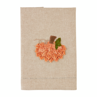 Orange Velvet Pumpkin Towel