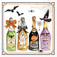 Halloween Bottles Napkin