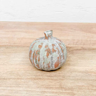 3” Stockholm Pumpkin Antique Green