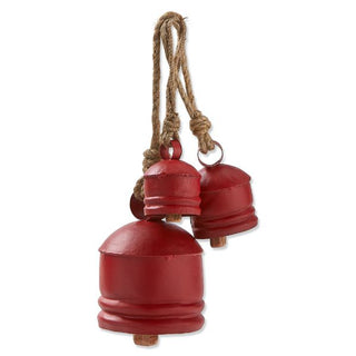 Red Artisan Bell Set 3