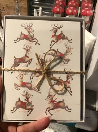 Reindeer Boxed Cards