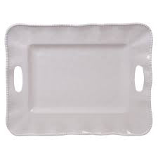 Pearlette Cream Large Platter