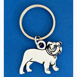 Bulldog Keychain