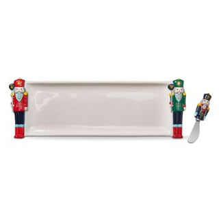 Nutcracker Platter and Spreader Set