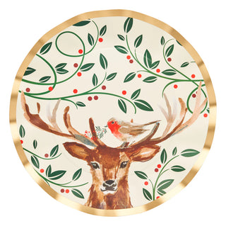 Christmas Forest Dinner Plate