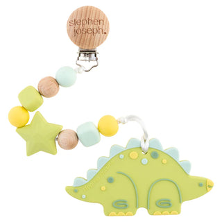 Silicone Teether Pacifier -Dino